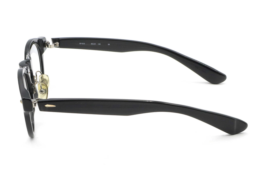 999.9(フォーナインズ) NP-616-99クリアブラック(46) – 武田メガネ