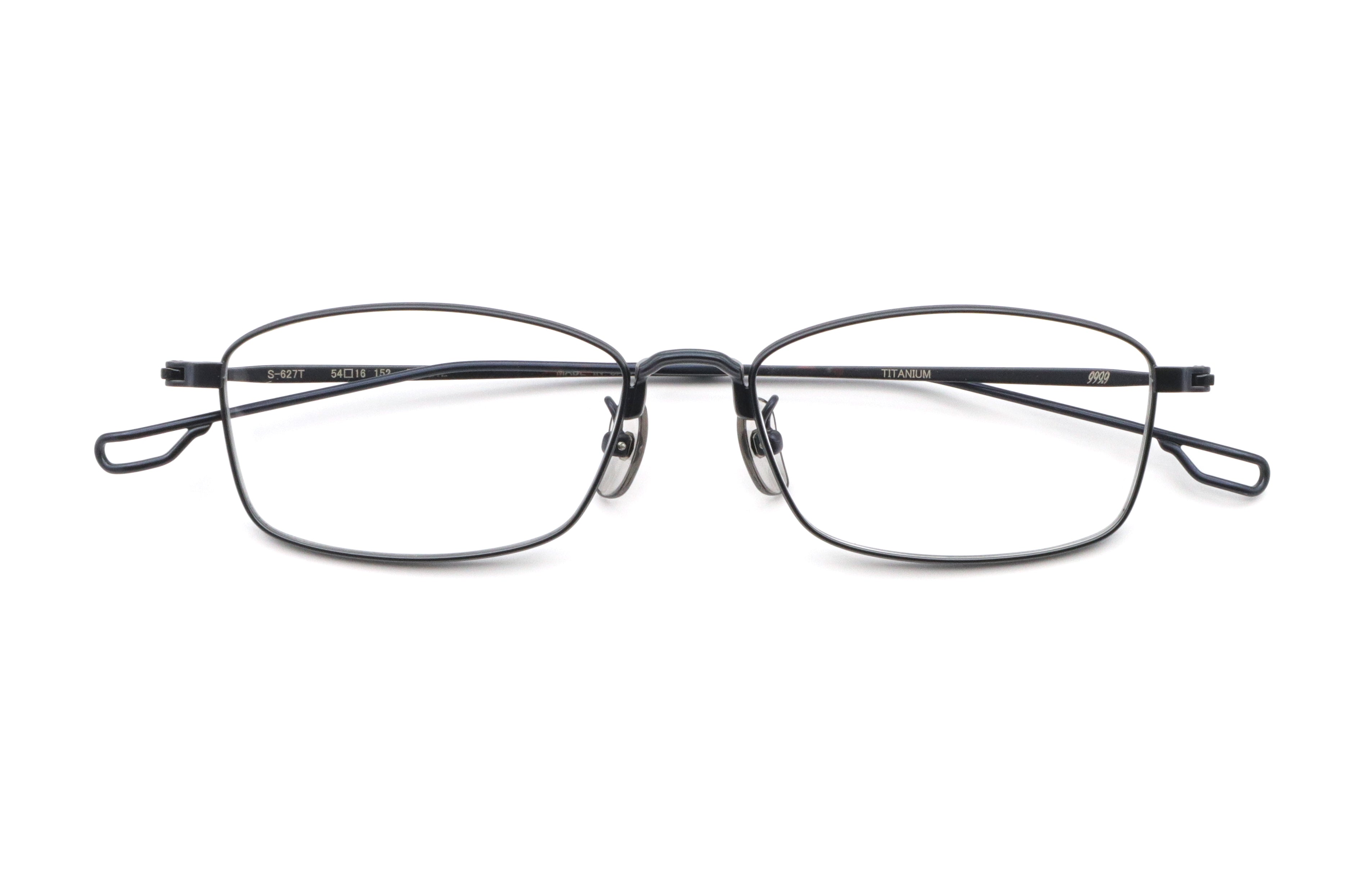 999.9(フォーナインズ) S-627T-7ダークブルーマット(54) – 武田メガネ