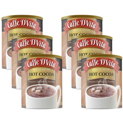 Caffe D Vita Instant Hot Cocoa - 6 pack, 16 oz : Target