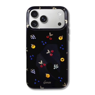 Sonix iPhone 17 Pro Max Phone Case - Black Fruit Gems : Target