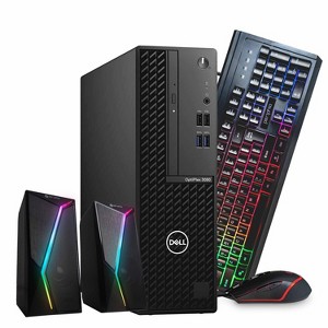 Dell OptiPlex 3080 Desktop Computer Bundle-Intel Core i5 10th Gen