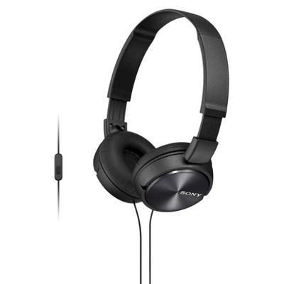Sony ZX Series Wired On Ear Headphones - Black (MDR-ZX110) : Target