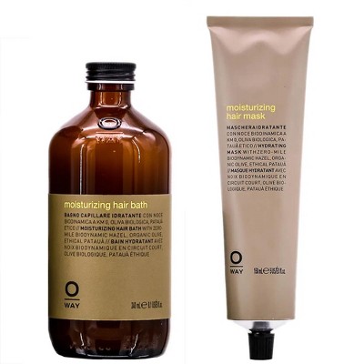 Oway Rebuilding Hair Bath Shampoo (8.1 oz) & Mask (5 oz) Duo Set