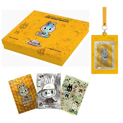 Topps 2025 Topps Labubu Chrome Monsters 10th Anniversary | 5 Cards