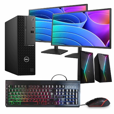 Dell OptiPlex 3080 Desktop Computer Bundle-Intel Core i5 10th Gen