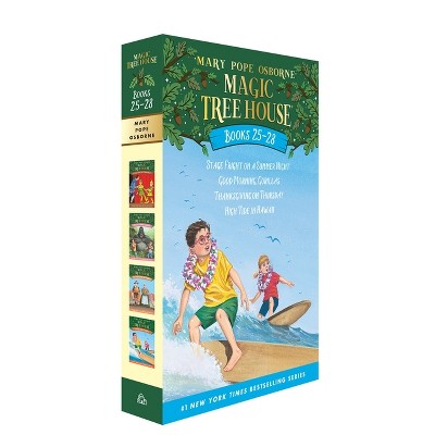 Magic Tree House Books 25-28 Boxed Set - by Mary Pope Osborne