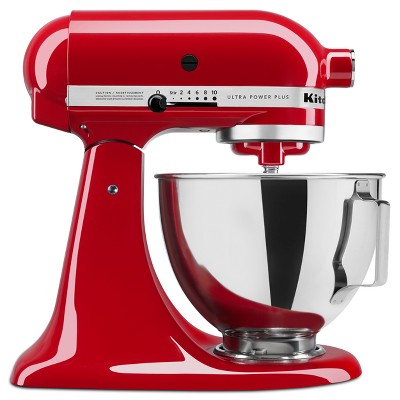 KitchenAid Ultra Power Plus 4.5qt Tilt-Head Stand Mixer Red KSM96