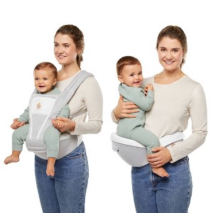 Ergobaby Alta 2-in-1 All Carry Positions Baby Carrier and Hip Seat