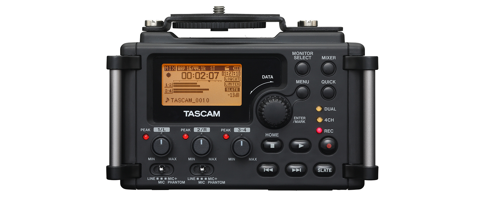 DR-60D | DSLR用リニアPCMレコーダー/ミキサー | TASCAM (日本)