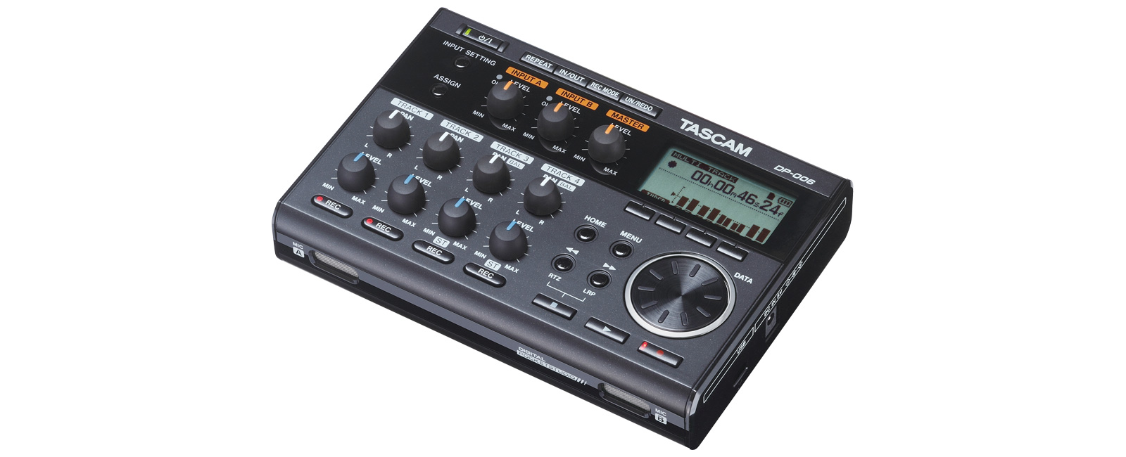 DP-03SD | フェーダー搭載8トラック SD/SDHC MTR | TASCAM (日本)