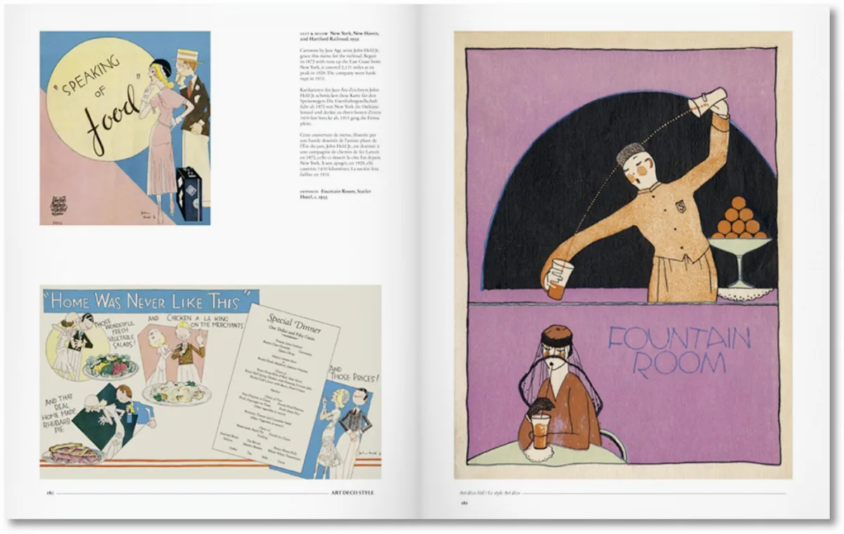 Menu Design in America. TASCHEN Books. TASCHEN