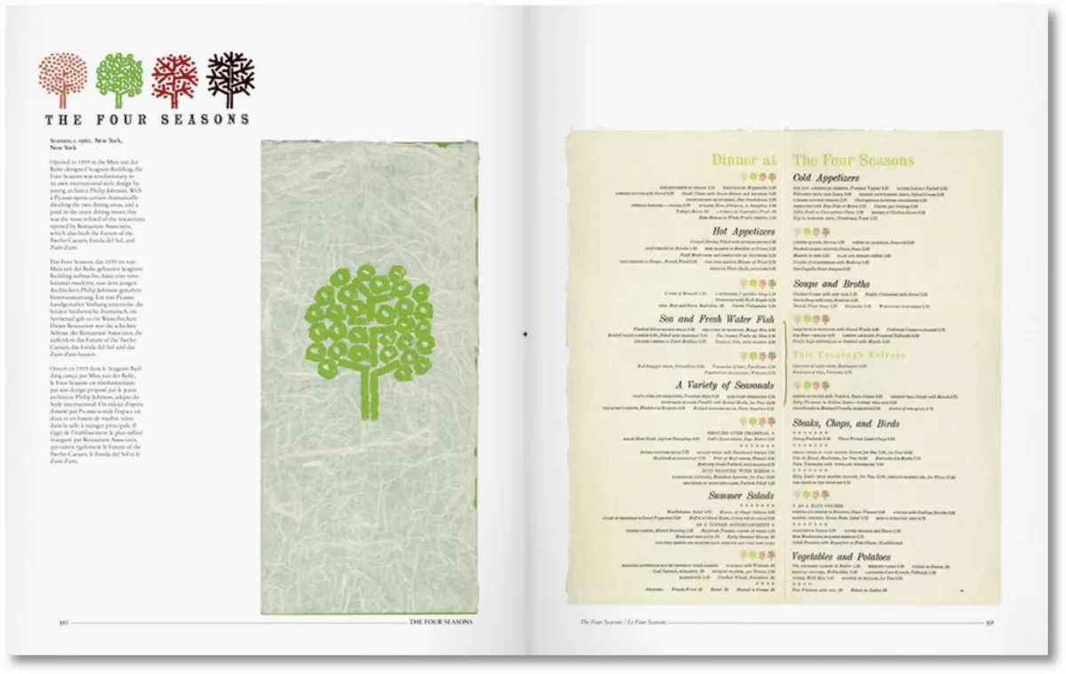 Menu Design in America. TASCHEN Books. TASCHEN