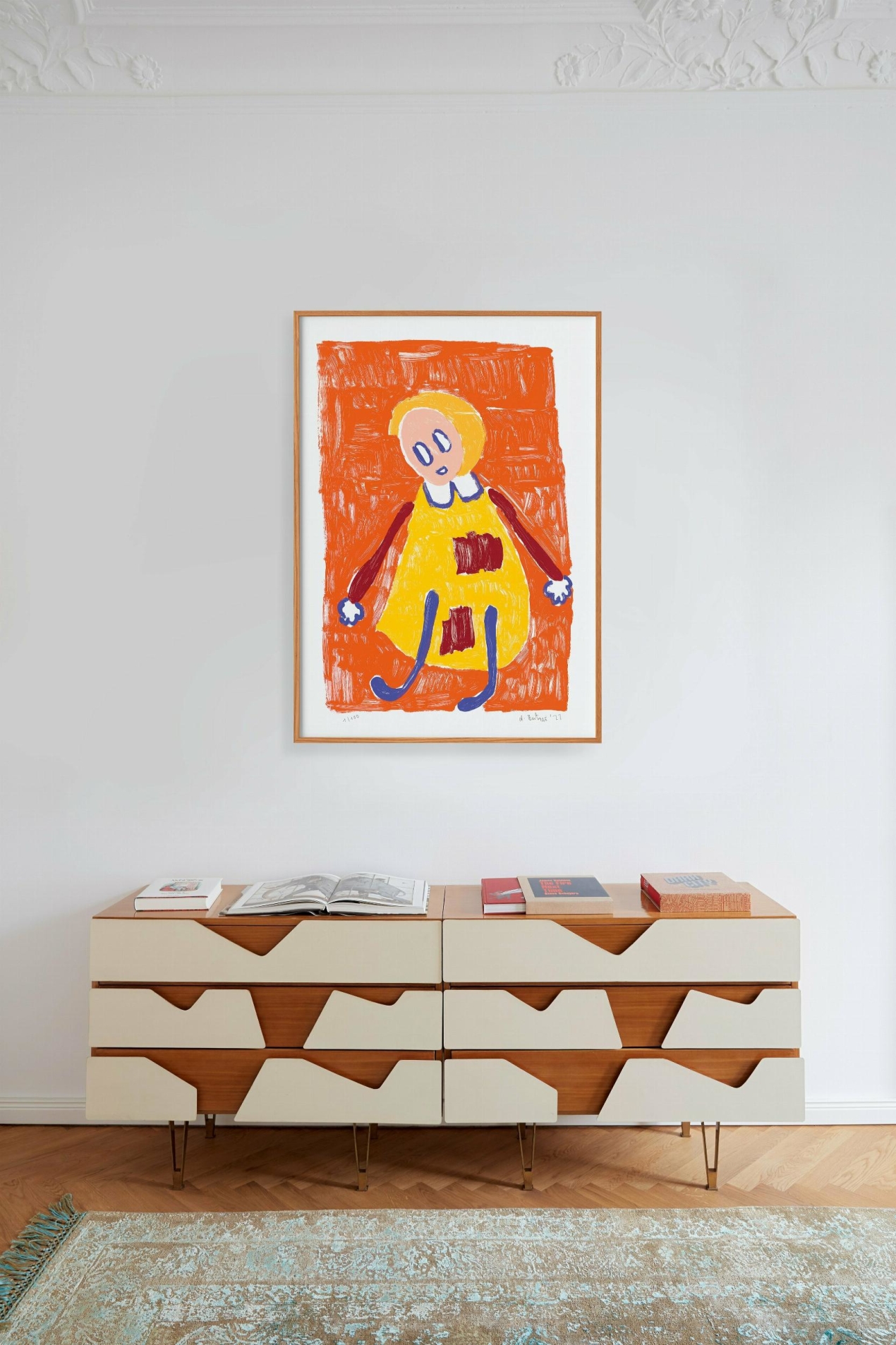 André Butzer, Screenprint, Untitled 4, 2022. TASCHEN Books. TASCHEN