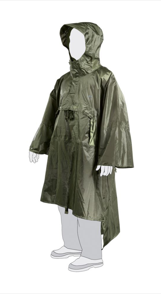 タスマニアンタイガーのタクティカルなタック ポンチョ: タスマニアン