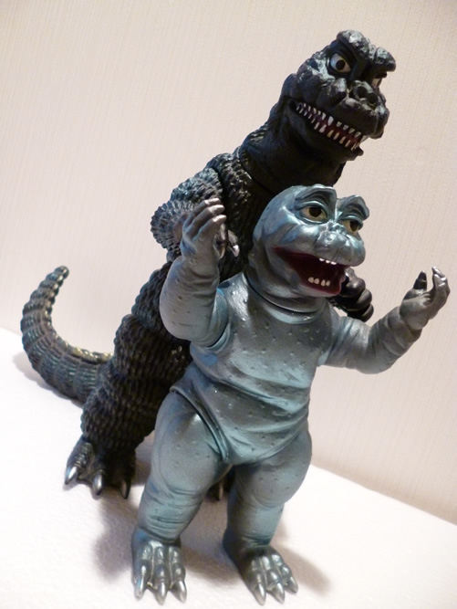 ゴジラ ミニラ - フィギュアコレクション紹介ブログ | 京都西陣たて