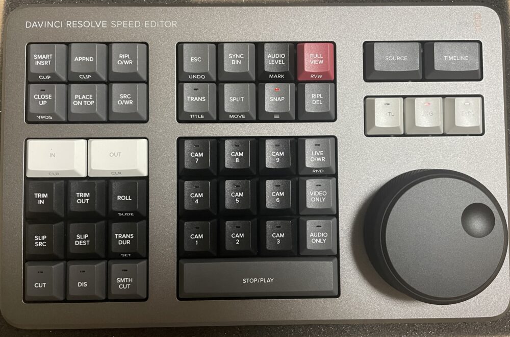 DaVinci Resolve】スピードエディターの使い方 | セッティング方法も