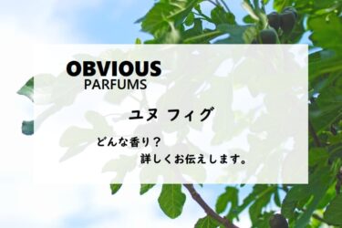 オブヴィアス】アン ボワの香水レビュー｜辛い木、シンプルな香り