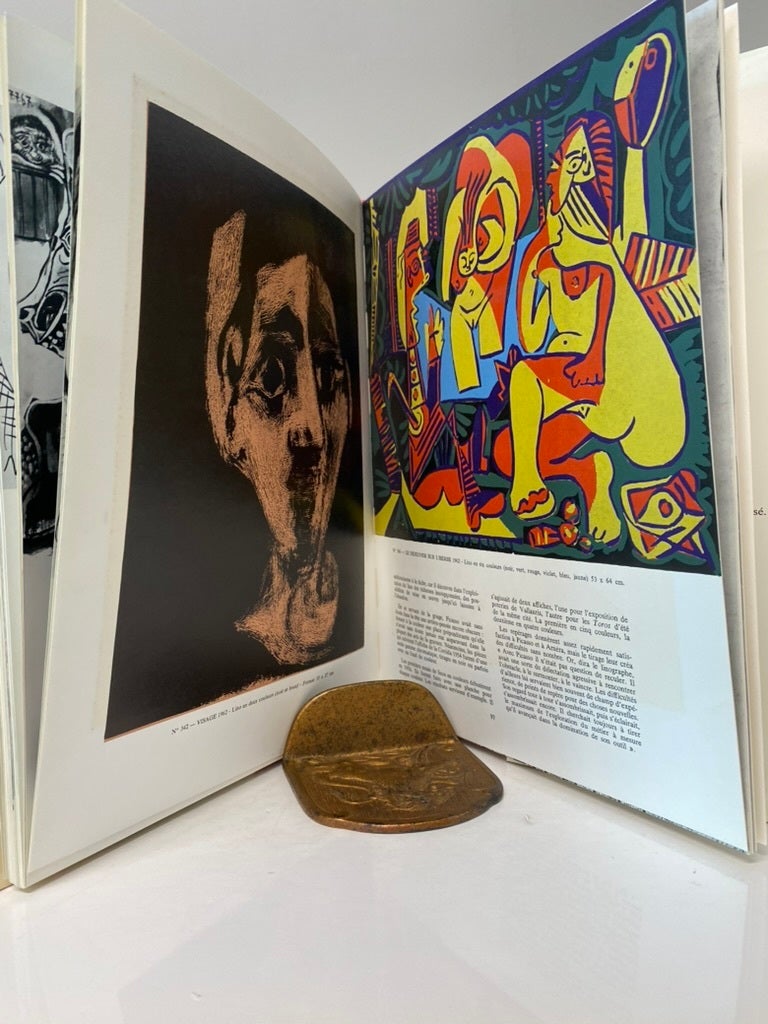 HOMMAGE À PABLO PICASSO with an original colour lithograph print