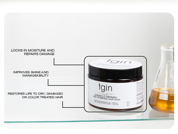 Miracle RepaiRx Deep Hydrating Hair Mask – Thank God It's Natural