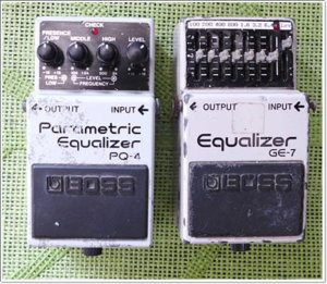比較～グラフィックイコライザーとパラメトリックイコライザー