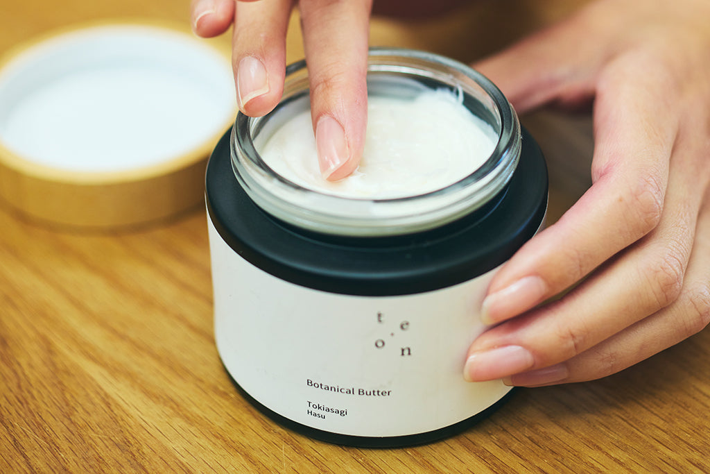 Botanical Butter 全身用クリーム -Tokiasagi- 185g – TE.ON