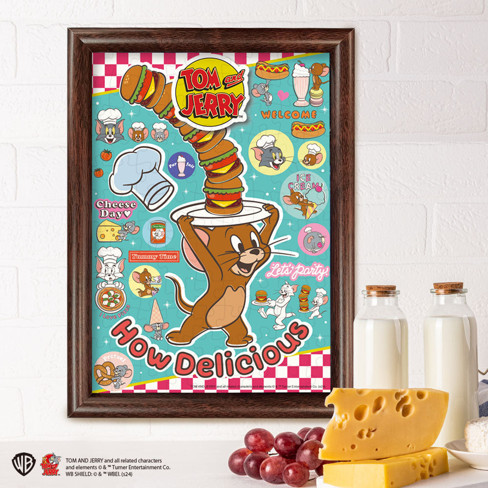 ジグソーパズル 108ピース 「アメリカンダイナー（トムとジェリー