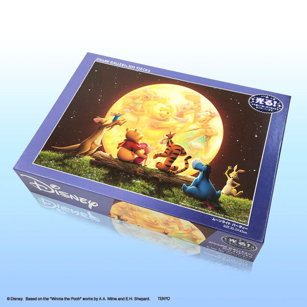 光る ジグソーパズル 300ピース 「ムーンライトパーティー」D-300-180