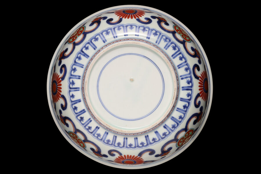 古伊万里色絵荒磯文鉢（江戸時代） - 天平堂（TENPYODO）