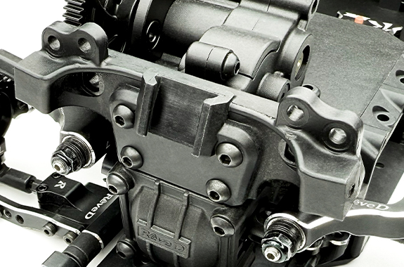 D1-018TG【RDX用 グラファイト製 リアショックタワー】￥1,000（税別