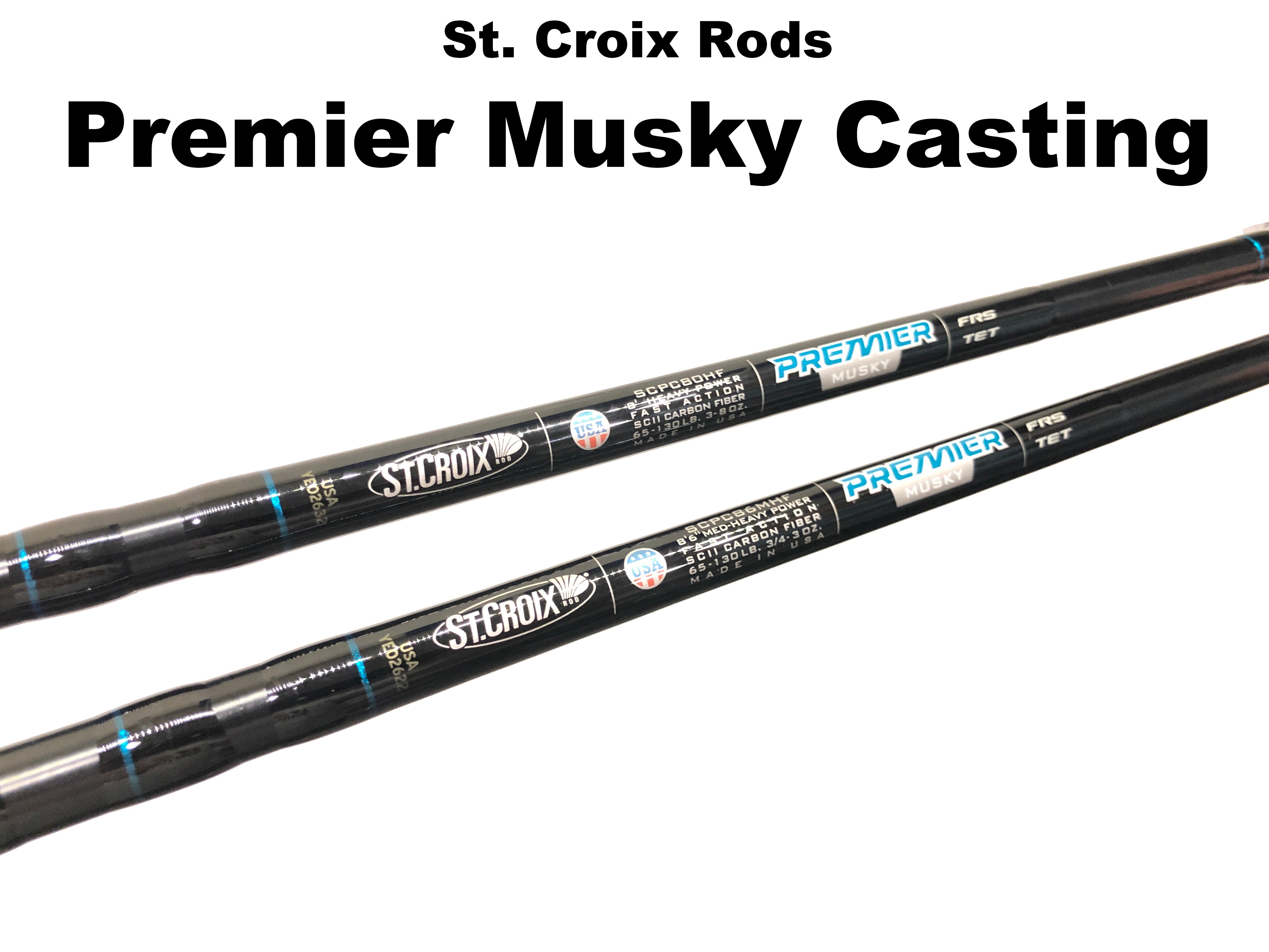 St. Croix Rods - NEW Premier Musky Casting – Team Rhino Outdoors LLC