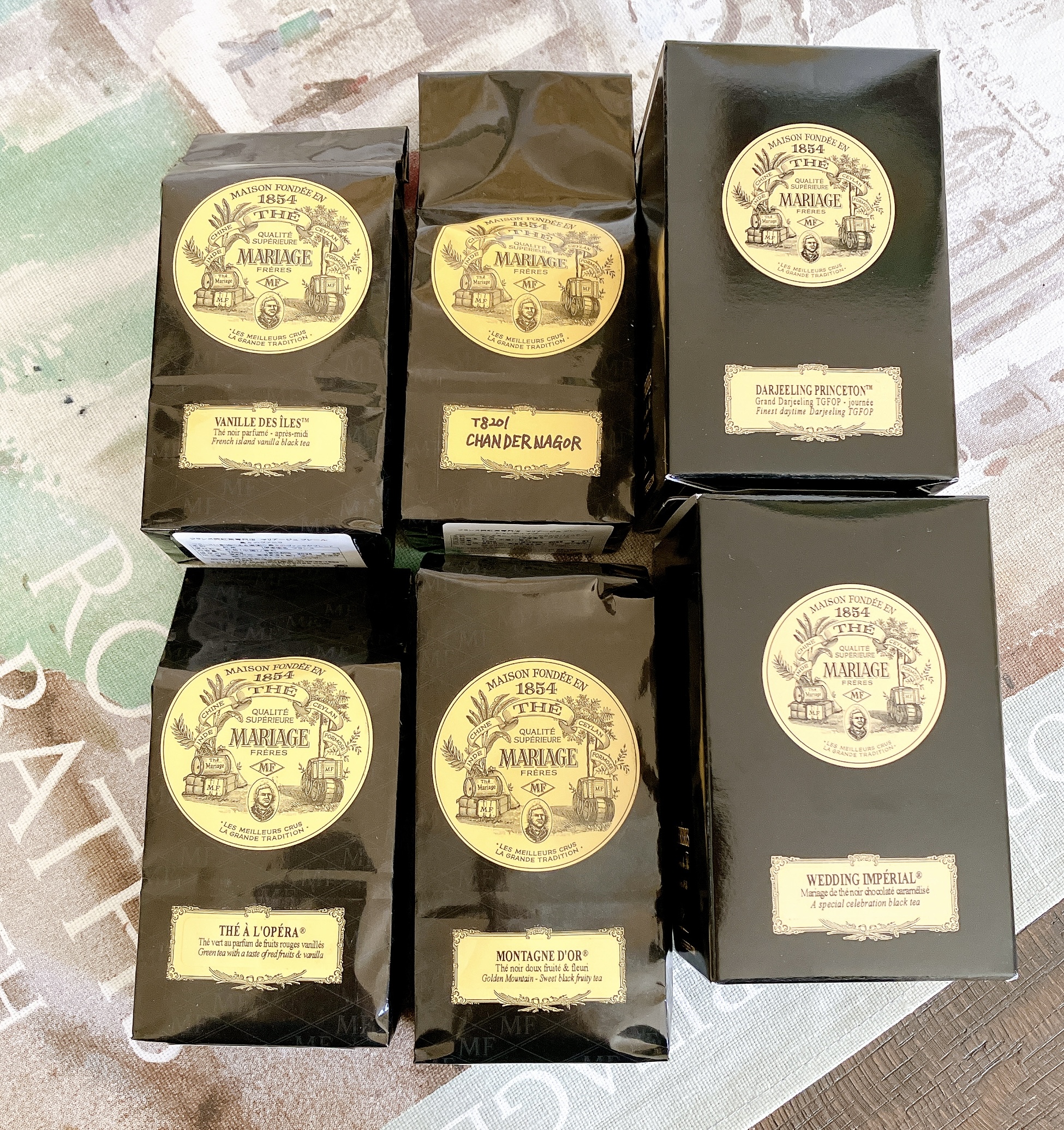 保存版】マリアージュフレールの福袋中身ネタバレ3年の記録！4銘柄