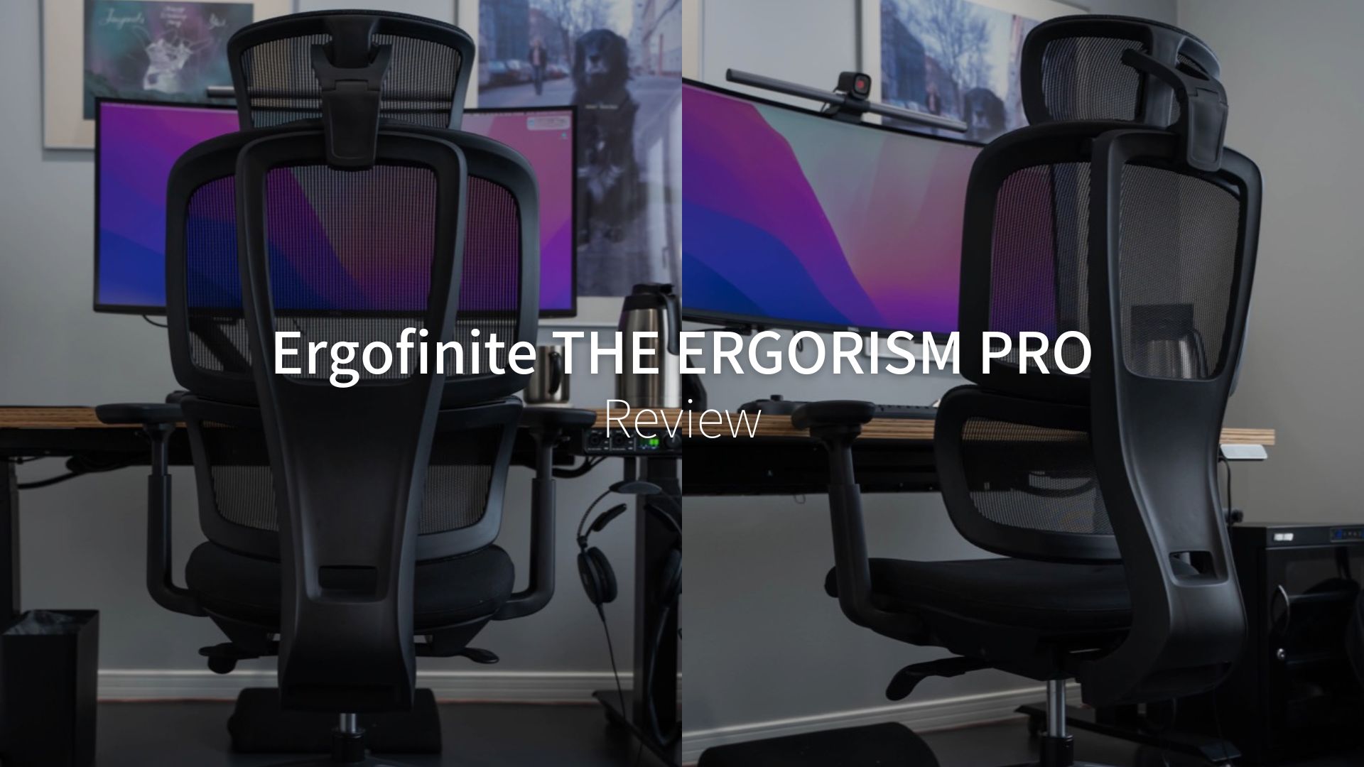 Ergofinite THE ERGORISM PROレビュー！ミニマルなワークチェアを