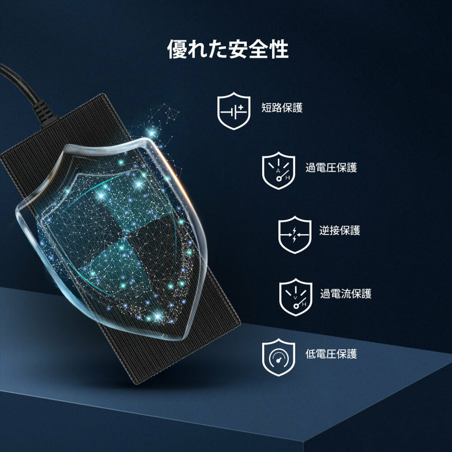 RENOGY リン酸鉄リチウムイオンバッテリー専用充電器12V 20A | テックM