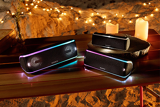 迫力の重低音と高音質が楽しめる防水仕様のワイヤレスポータブル