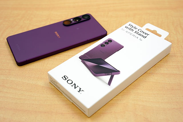 開梱レポート】Style Cover with Stand for Xperia 1 VII『XQZ-CBFS