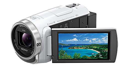 デジタルビデオカメラ『HDR-CX680』ホワイトが3月11日午前10時以降より