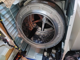 パナソニック、ドラム式洗濯機(NA-VX8800)、埼玉県所沢市で分解清掃