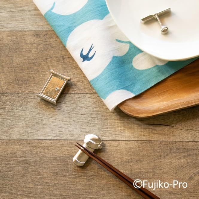 和紙でラッピング済】 能作 ドラえもんシリーズ 箸置き ひみつ道具箸置