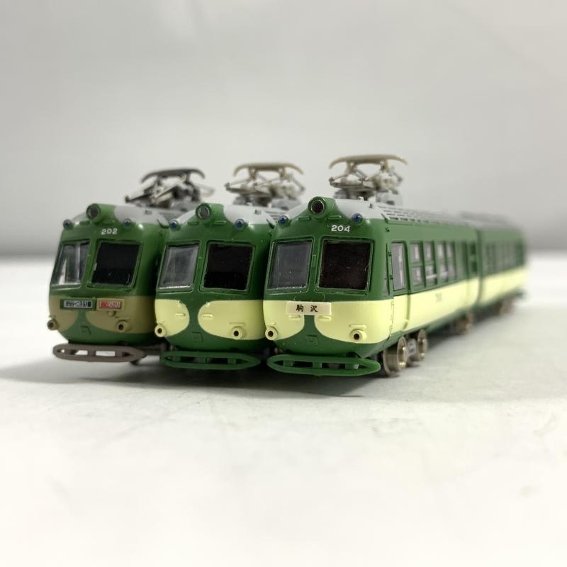 買取価格：4,500円 Nゲージ モデモ 東急 たまでん デハ200形”連結2人