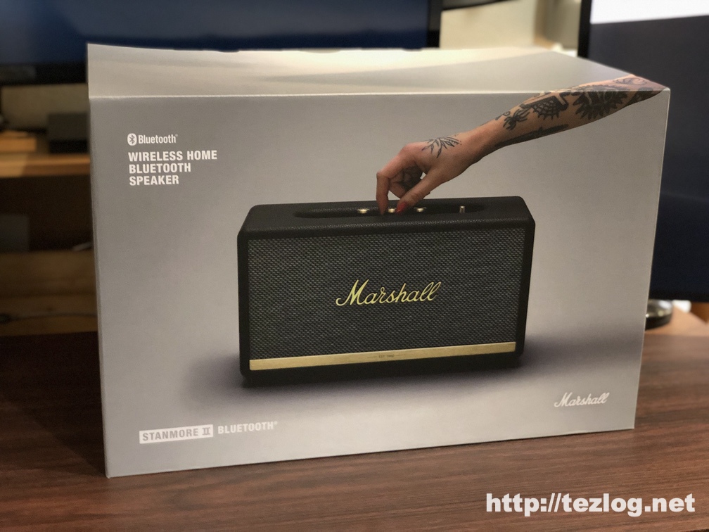 レビュー】Marshall STANMORE Ⅱ Bluetooth 。オシャレなスピーカーが