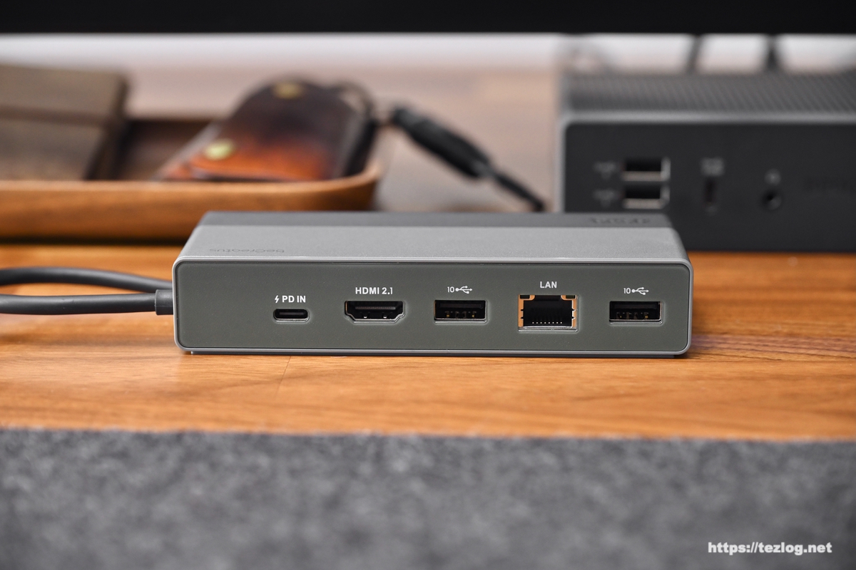 BenQ beCreatus GR10 7-in-1 USB4 モバイルドック レビュー。Mac・iPad