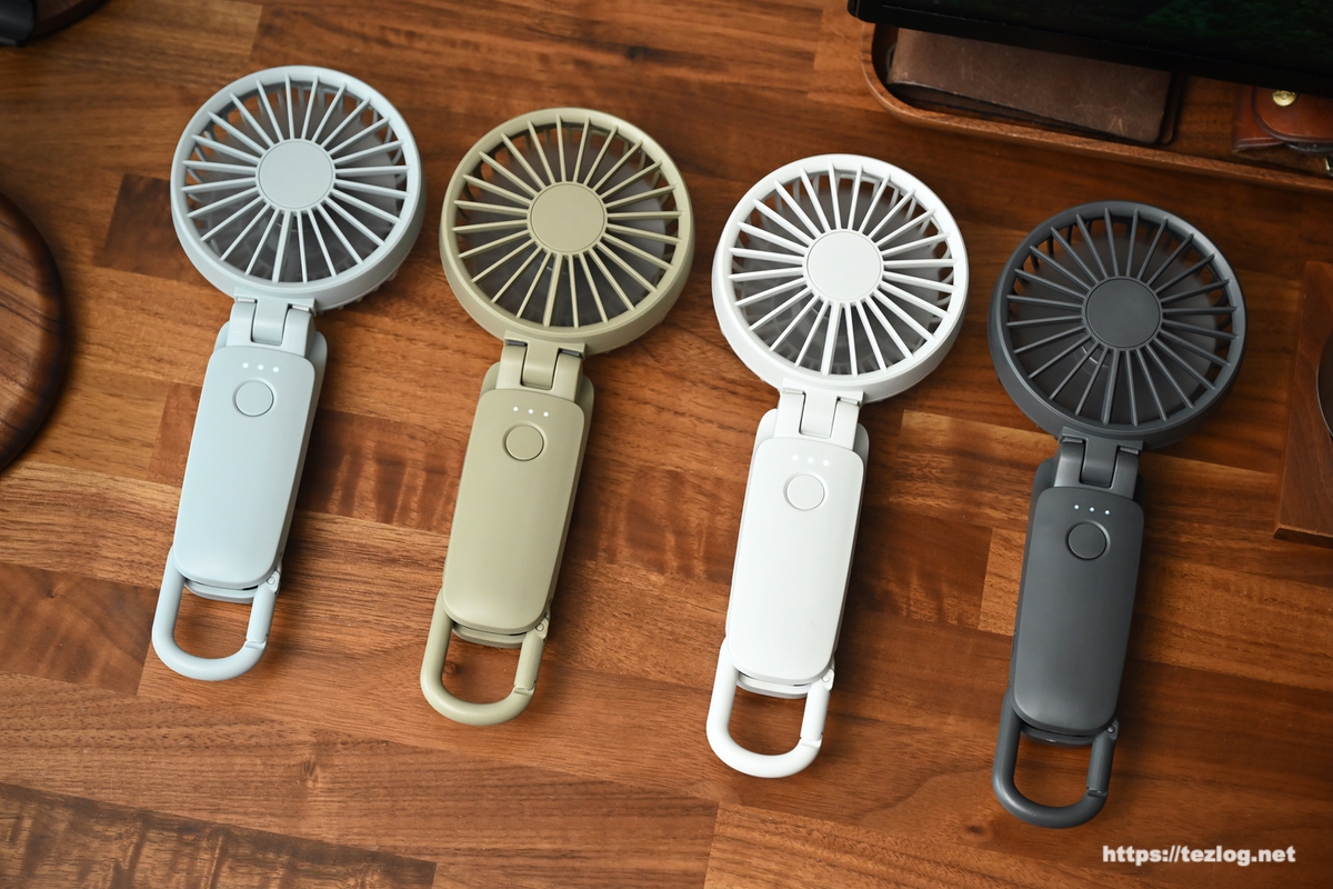 リズムのハンディファン Silky Wind Mobile 3.2 レビュー。大人気