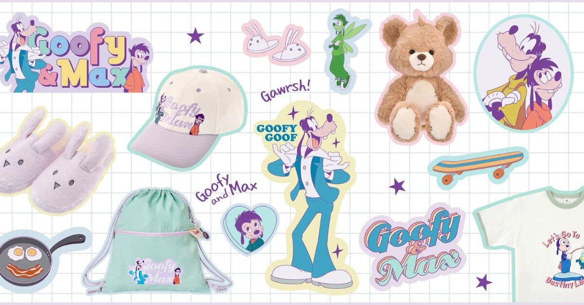 Disney Store Japan Celebrates Goofy's Birthday with New 'A Goofy