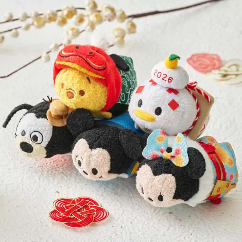 Disney Store Japan 2026 New Years Tsum Tsum Collection • TDR Explorer