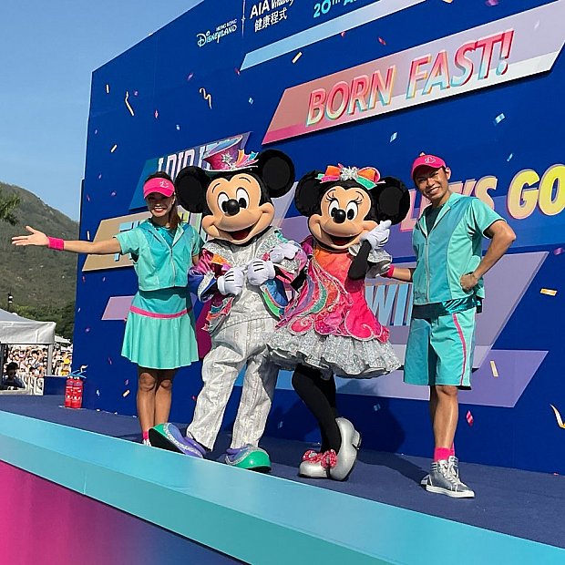 香港ディズニーランドマラソン2025に挑戦！(ダッフィー&フレンズ3km編)
