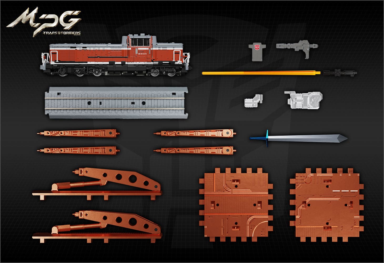 国内：タカラトミーモール限定】MPG-06S トレインボットカエン