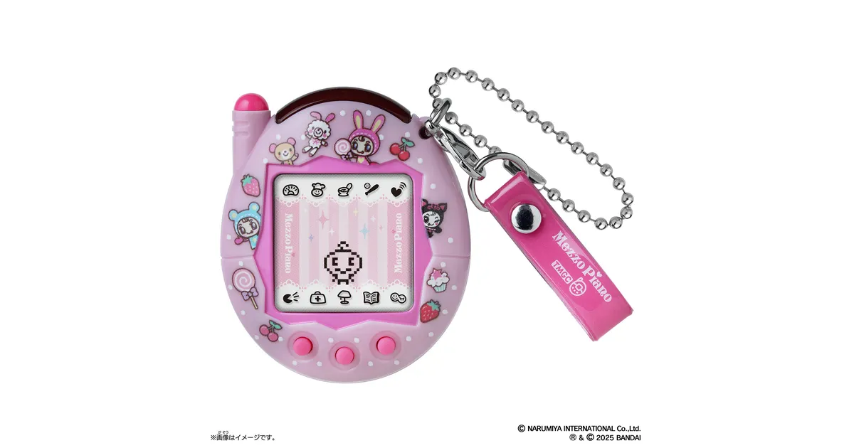 たまごっちナルミヤキャラクターズ メゾピアノが予約開始
