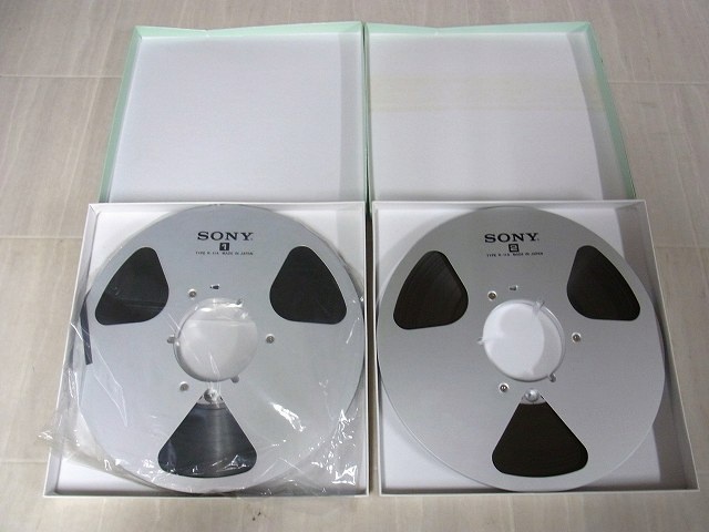買取実績）オープンリールテープ SONY PLN-740B ｜たいむましん