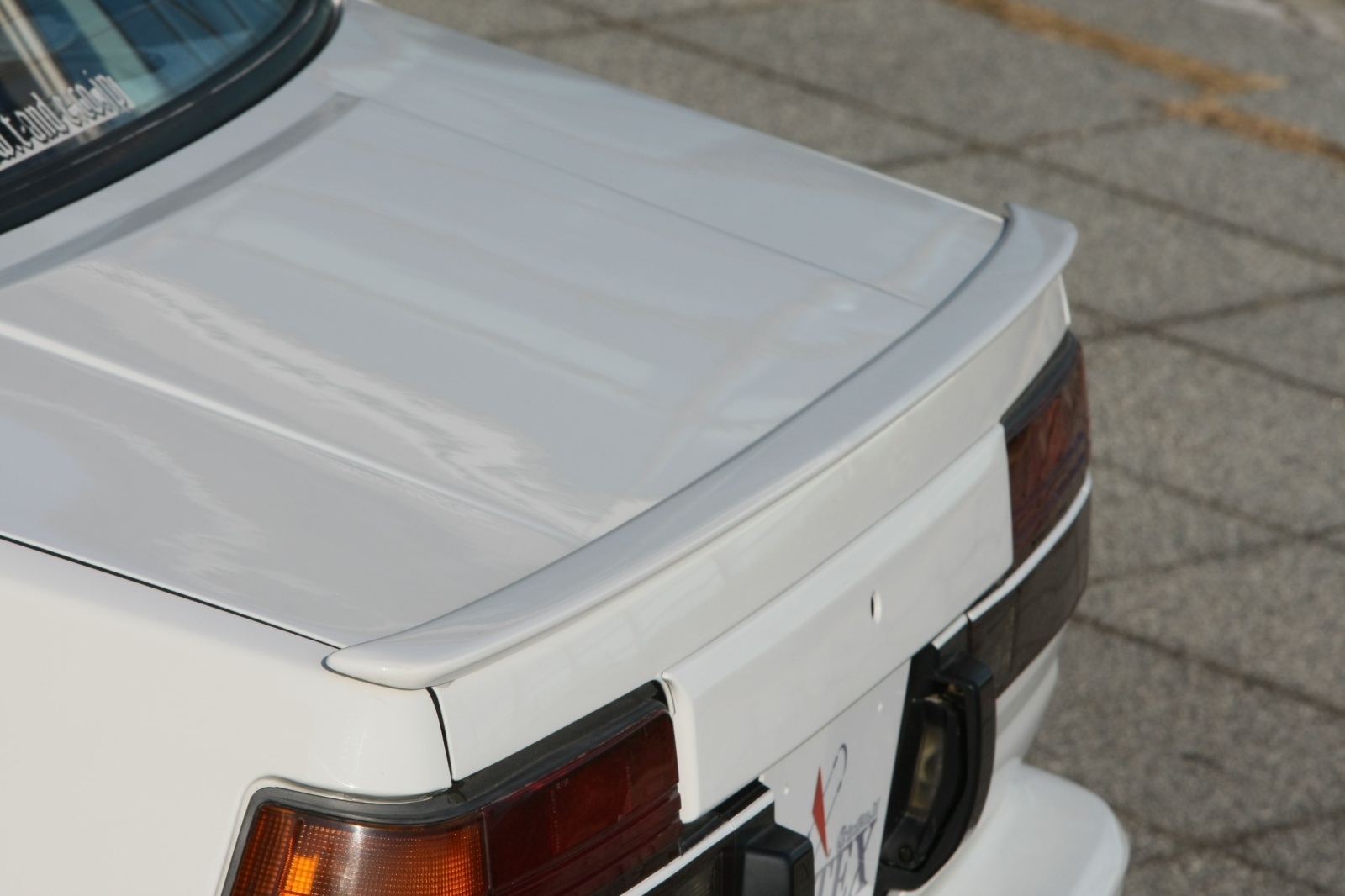 AE86 トレノ リヤスポイラー
