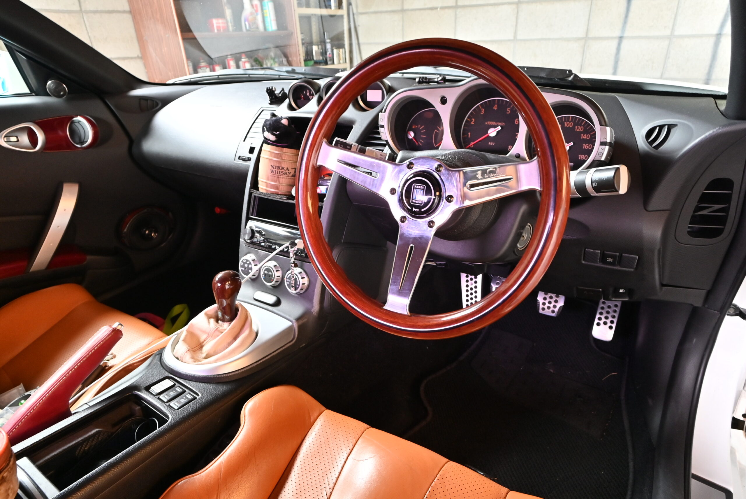 ナルディ 330mmウッドステアリングに交換！【N100 フェアレディZ33